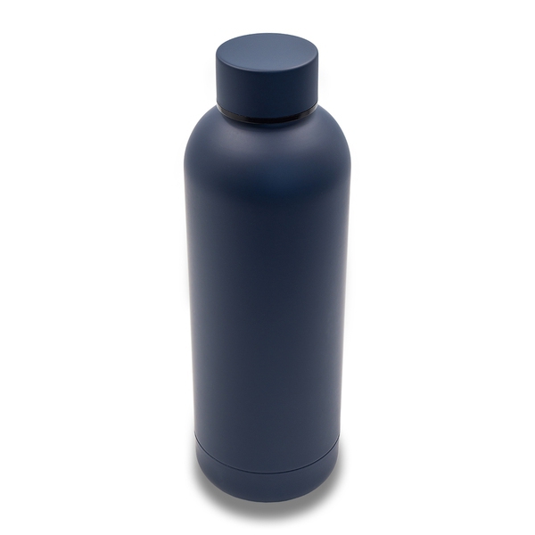 Butelka termiczna Mendoza 500 ml, granatowy img
